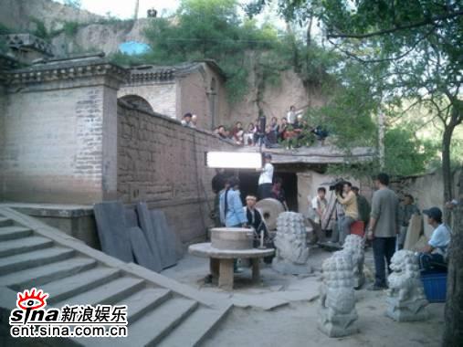 《兰花花》进入陕西境内米脂地区紧张拍摄(图)